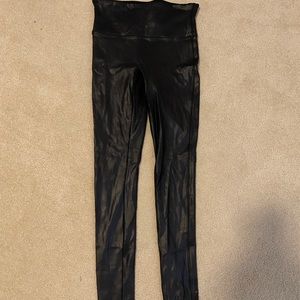 SPANX faux leather leggings